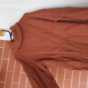 Free people rust sweater